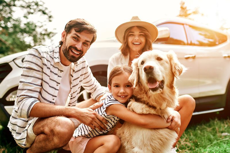 Couple With Puppy